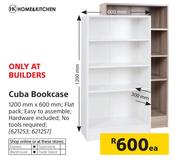Home & Kitchen Cuba Book Case 1200mm x 600mm-Each
