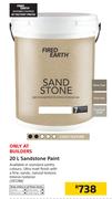 Fired Earth 20Ltr Sandstone Paint