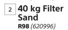 Blue Chem 40kg Filter Sand