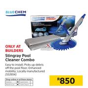 Blue Chem Stingray Pool Cleaner Combo