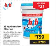 hth 25kg Granular + Chlorine