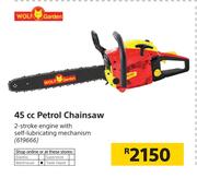 Wolf Garden 45cc Petrol Chainsaw