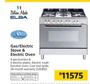 Special Elba Gas Electric Stove Electric Oven Www Guzzle Co Za