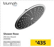 Triumph Shower Rose 210mm Round