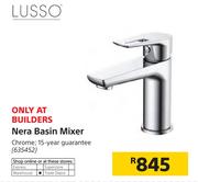 Lusso Nera Basin Mixer