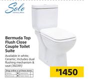 Solo Bermuda Top Flush Close Couple Toilet Suite