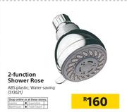 2 Function Shower Rose