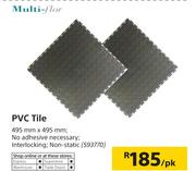 Multi Flor PVC Tile 495mm x 495mm-pk