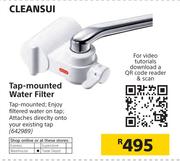 Cleansui Tap Mounted Water Filter