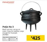 Megamaster Potjie No.3