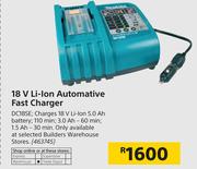 Makita 18V Li-Ion Automative Fast Charger