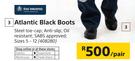 Beck Atlantic Black Boots-Per Pair