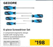 Gedore 6 Piece Screwdriver Set