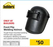 Builders Front Flip Welding Helmet