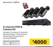 Security Mate 4 Channel DVR & Camera Kit