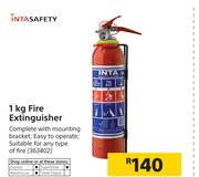 Intasafety 1Kg Fire Extinguisher