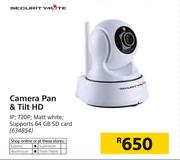 Security Mate Camera Pan & Tilt HD