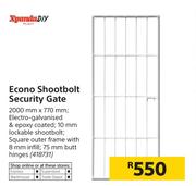 Xpanda Diy Econo Shootbolt Security Gate-2000mm x 770mm