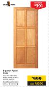 Solid Doors 8 Panel Door 2032mm x 813mm