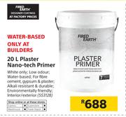 Fired Earth 20Ltr Plaster Nano Tech Primer