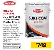 Plascon 20Ltr Sure Coat Solvant Based Plaster Primer