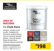 Fired Earth 1Ltr Chalk Paint
