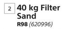 Blue Chem 40kg Filter Sand