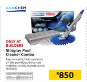 Blue Chem Stingray Pool Cleaner Combo