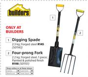 Builders Four Prong Fork