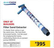 Blue Chem Filter Sand Extractor