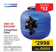 Blue Chem 3 Bag Pool Filter