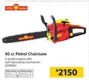 Wolf Garden 45cc Petrol Chainsaw