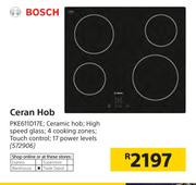 Bosch Ceran Hob PKE611D17E