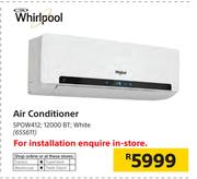 Whirlpool 12000BT White Air Conditioner SPOW412