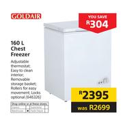 Gold Air 160Ltr Chest Freezer
