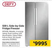 Defy 559L Side By Side Fridge/ Freezer DFF436 