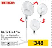Goldair 40cm 3 in 1 Fan