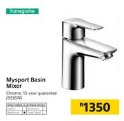 Hansgrohe Mysport Basin Mixer