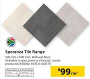 Speranza Tile Range 500mm x 500mm-Per Sqm