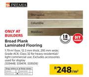 Premia Board Plank Laminated Flooring- Per Sqm
