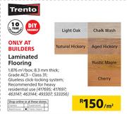 Trento Laminated Flooring- Per Sqm