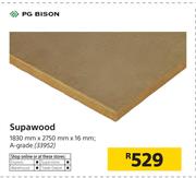 PG Bison Supawood 1830mmX2750mmX16mm Grade A