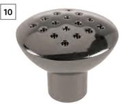 Black Nickel Stipple Knob 34mm