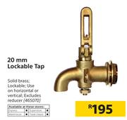 20mm Lockable Tap