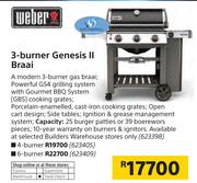 Weber 4 Burner Genesis II Braai