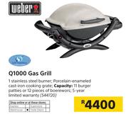 Weber Q1000 Gas Grill