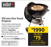 Weber 570mm One Touch Premium Grill