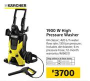 Karcher 1900W High Pressure Washer