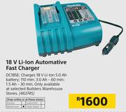 Makita 18V Li-Ion Automative Fast Charger