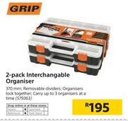 Grip 2 Pack Interchangeable Organiser